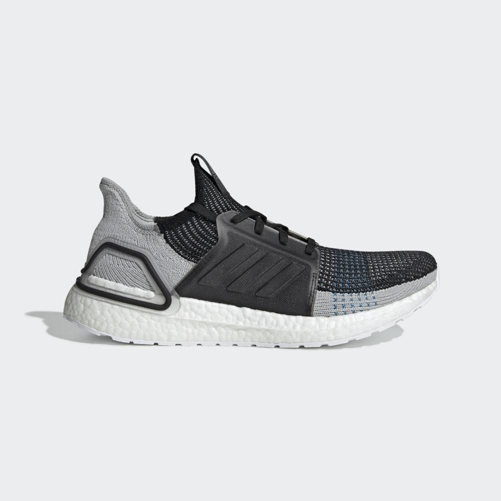 Adidasi Alergare Adidas Ultraboost 19 Barbati Romania - Negrii/Gri/Albastri F35242